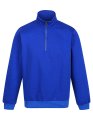 Heren Sweater met 1-4  rits Regatta TRF685 new royal